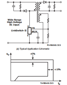 LNK603-606/613-616 LinkSwitch系列 节能、精确的CV/CC切换器 用于适配器和充电器