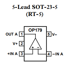 OP179/OP279是轨对轨高输出电流运算放大器